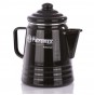 Petromax Perkomax Black Enamel 1.3L Coffee Percolator perfect for Campfire or Hob